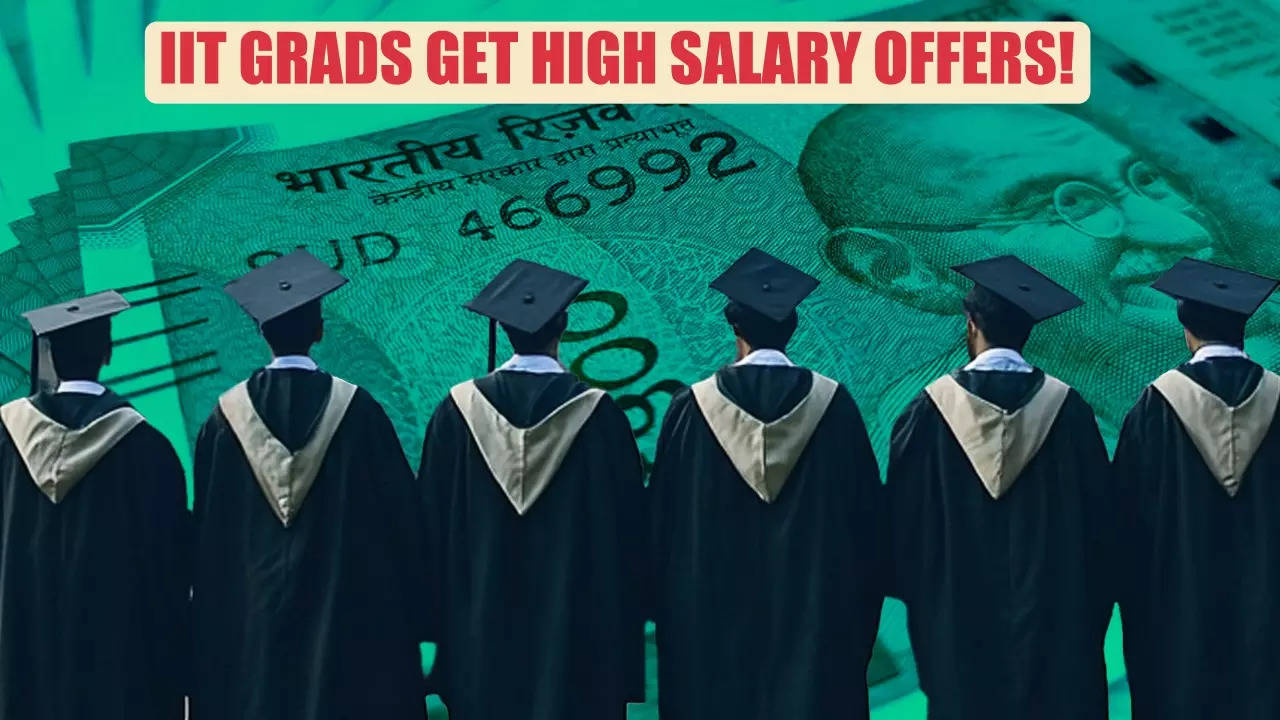 Great news! IIT graduates see rise in high-paying salary offers based in India; packages comparable to international salaries