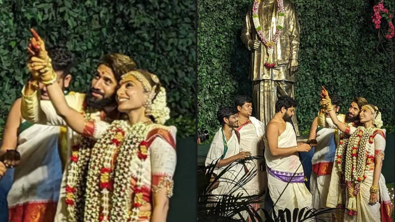 Chay shows Sobhita Arundhati Nakshatra during marriage