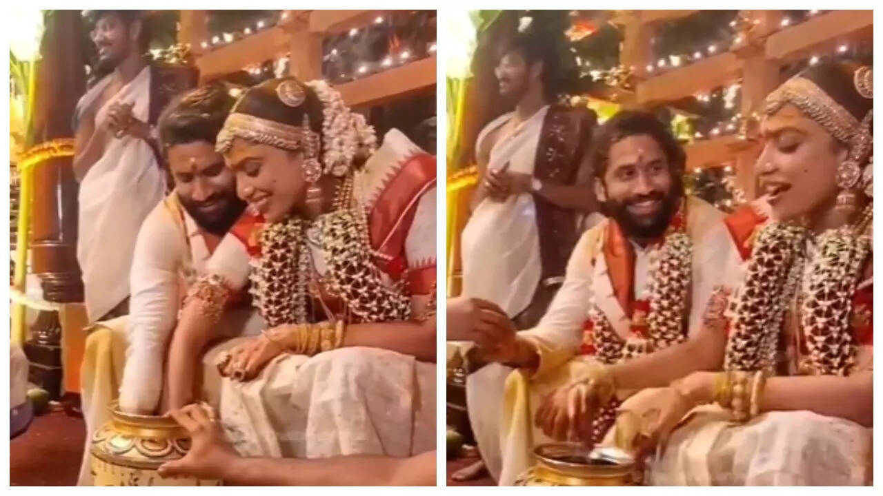 Watch the cute video of Sobhita and Naga's wedding