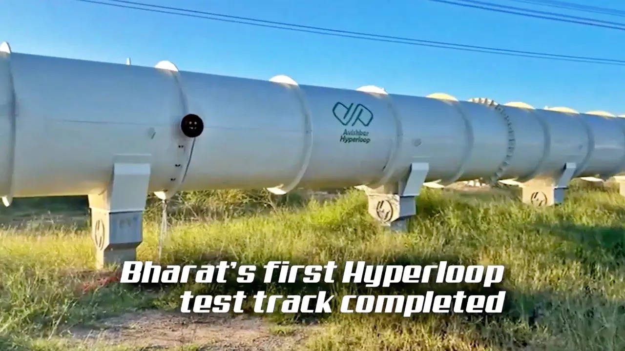 The Headlines – India’s first Hyperloop test track is ready! Railway Minister Ashwini Vaishnaw shares exciting update