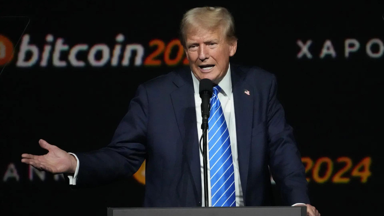 'You're welcome': Trump after Bitcoin hits $100,000 mark