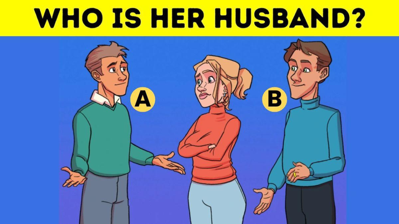 Optical Illusion: Can you tell who is this girl’s husband in this picture