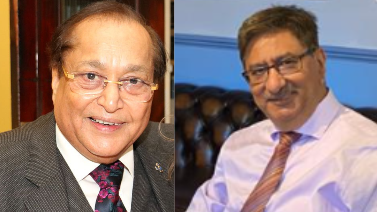 Two leading British Indian community figures Rami Ranger and Anil Bhanot stripped of their honours by the King