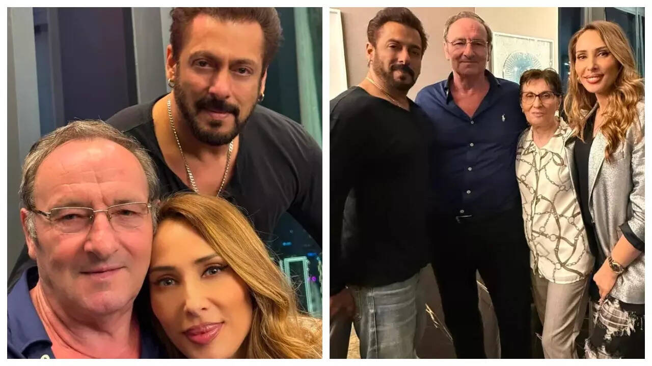 Salman's pics with Iulia's parents spark marriage rumours