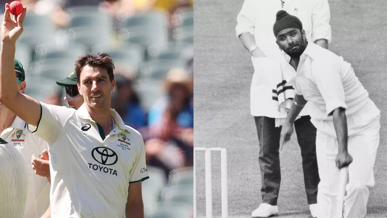 Pat Cummins equals Bishan Singh Bedi's record