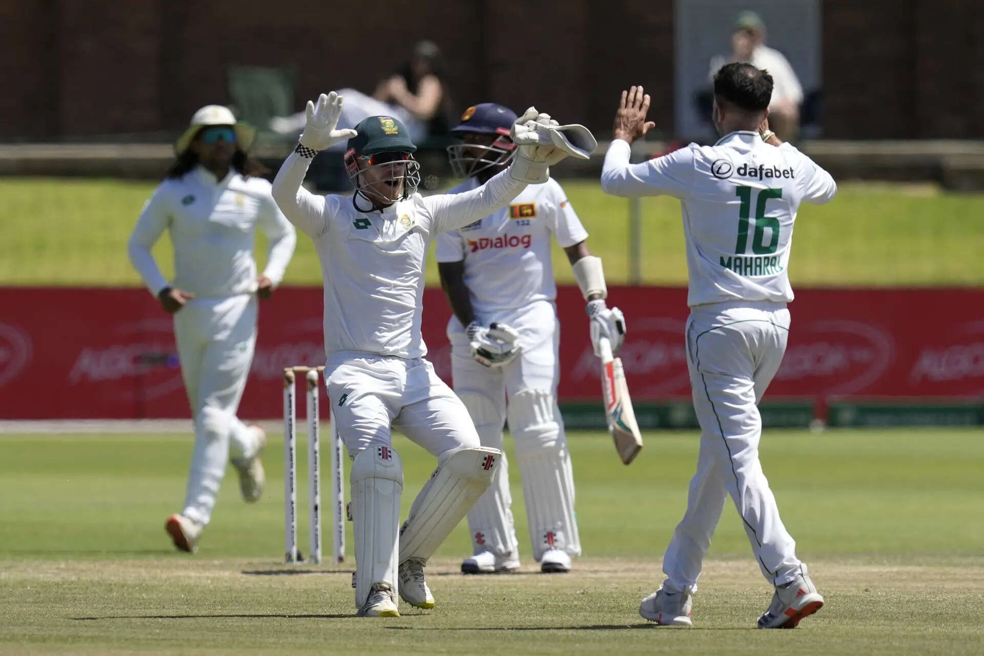 2nd Test: Maharaj's heroics seal series sweep for SA against SL