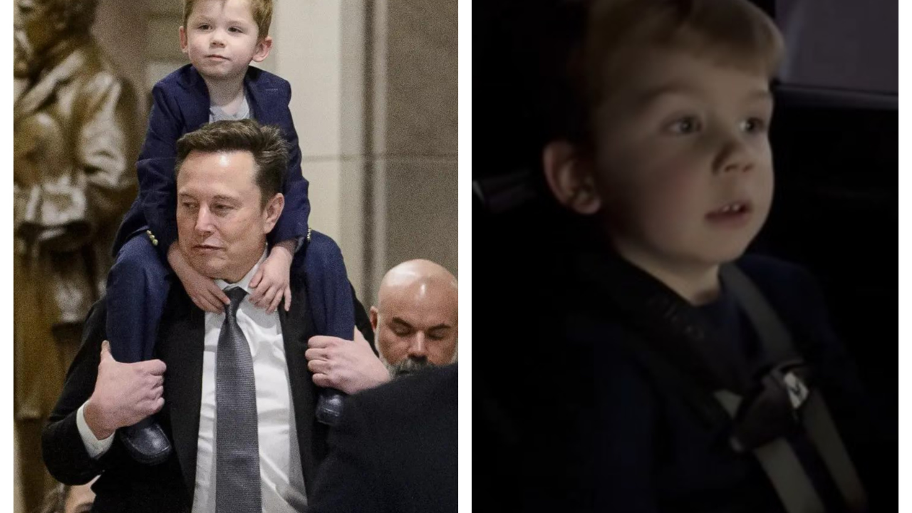 Elon Musk's 4-year-old son has this 4-word advice for father in viral video