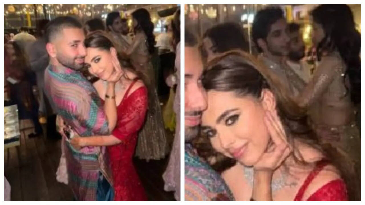 Khushi-Vedang share a sweet moment at Aaliyah's party