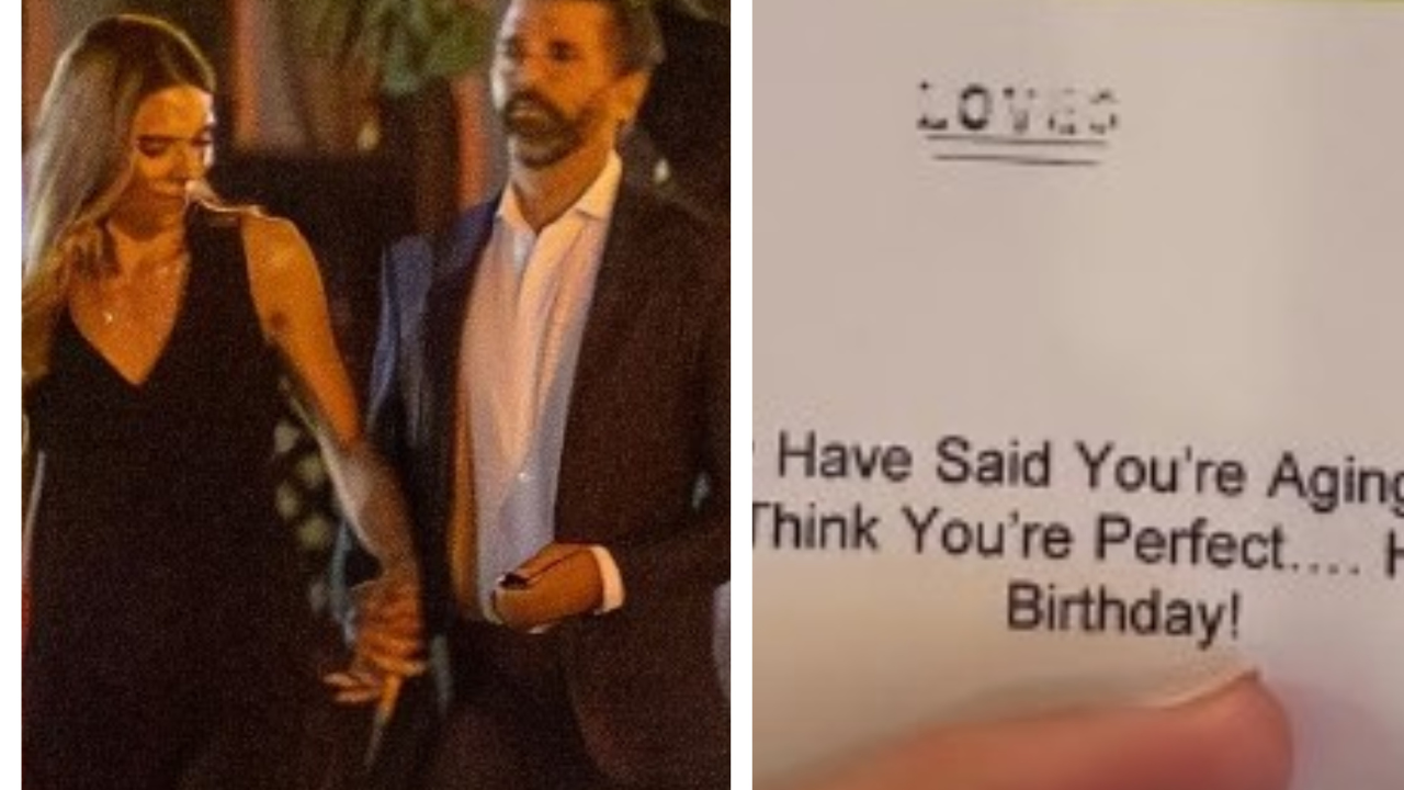 Did Donald Trump Jr send this birthday message to Bettina Anderson? Where is Kimberly Guilfoyle?