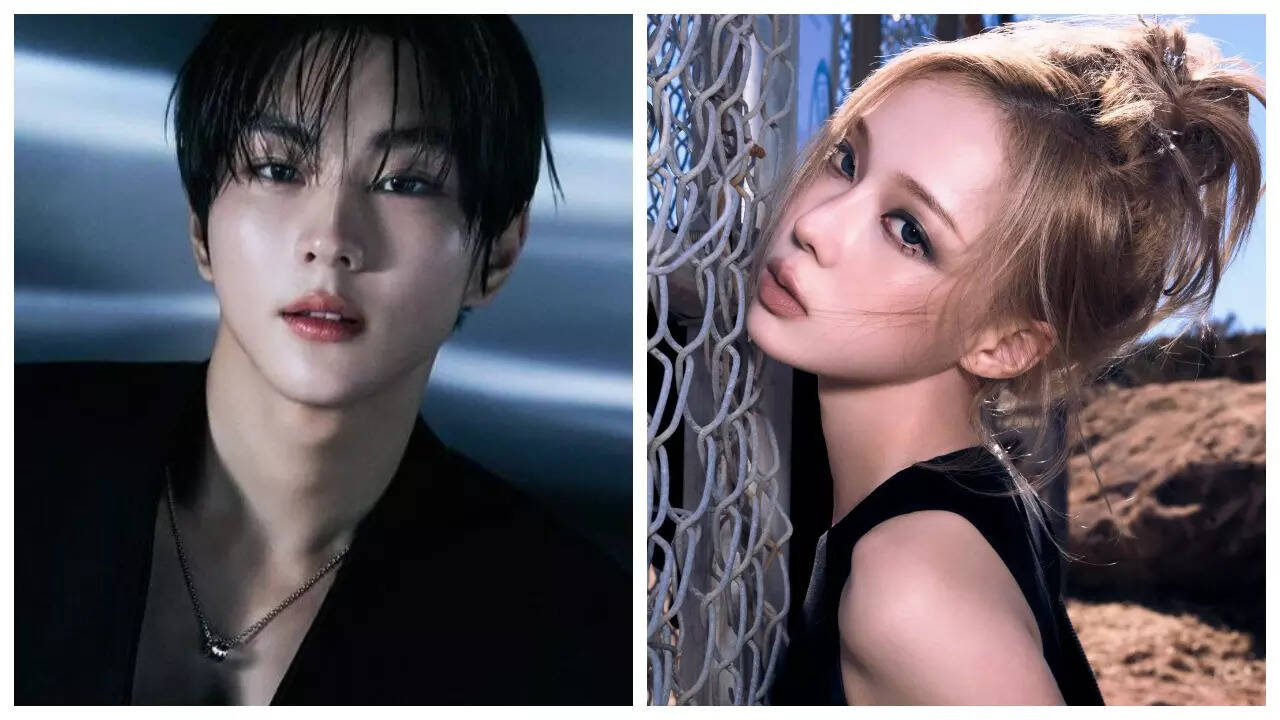 Winter and Jungwon REACT to dating rumours