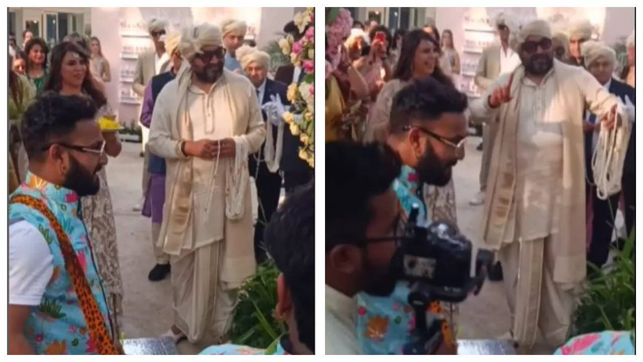 Anurag Kashyap dances to dhol beats at Aaliyah's wedding