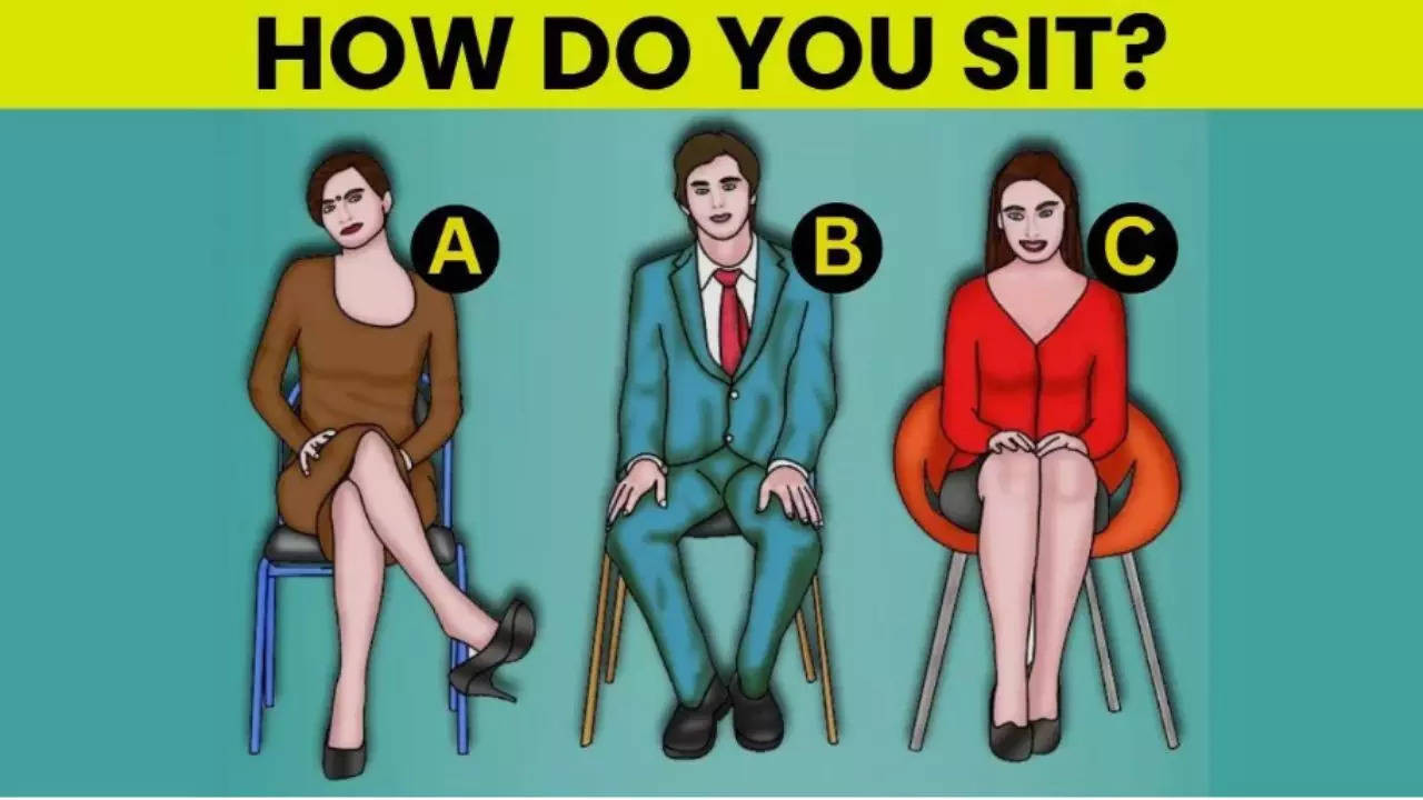 ​What does your sitting posture say about your personality?​