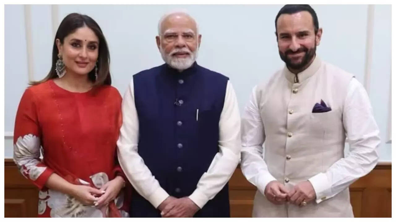 PM Modi teases Saif; says he wanted to meet Taimur-Jeh