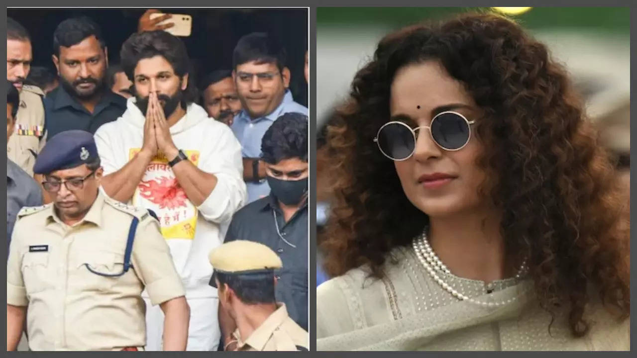 Kangana Ranaut REACTS to Allu Arjun’s arrest