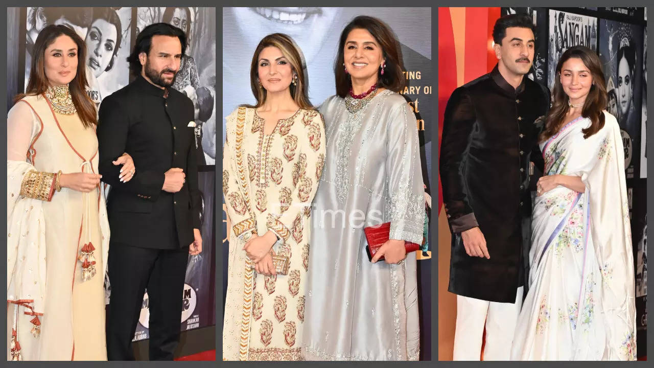 Bebo, Alia, Ranbir, Neetu and others at Raj Kapoor event