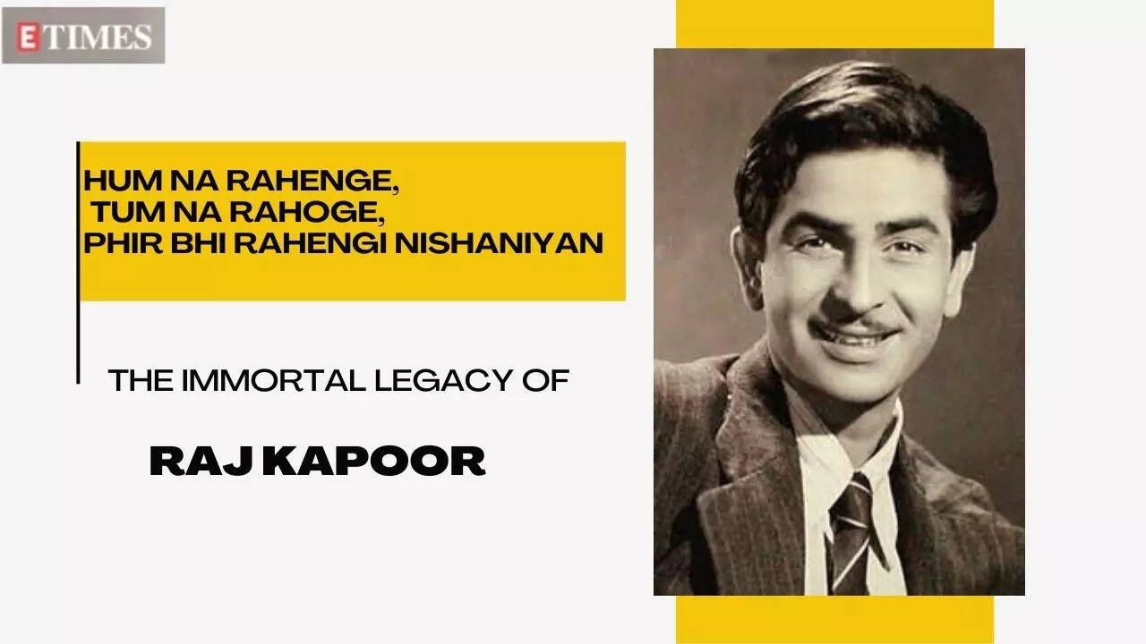 The Immortal Legacy of Raj Kapoor: #100years
