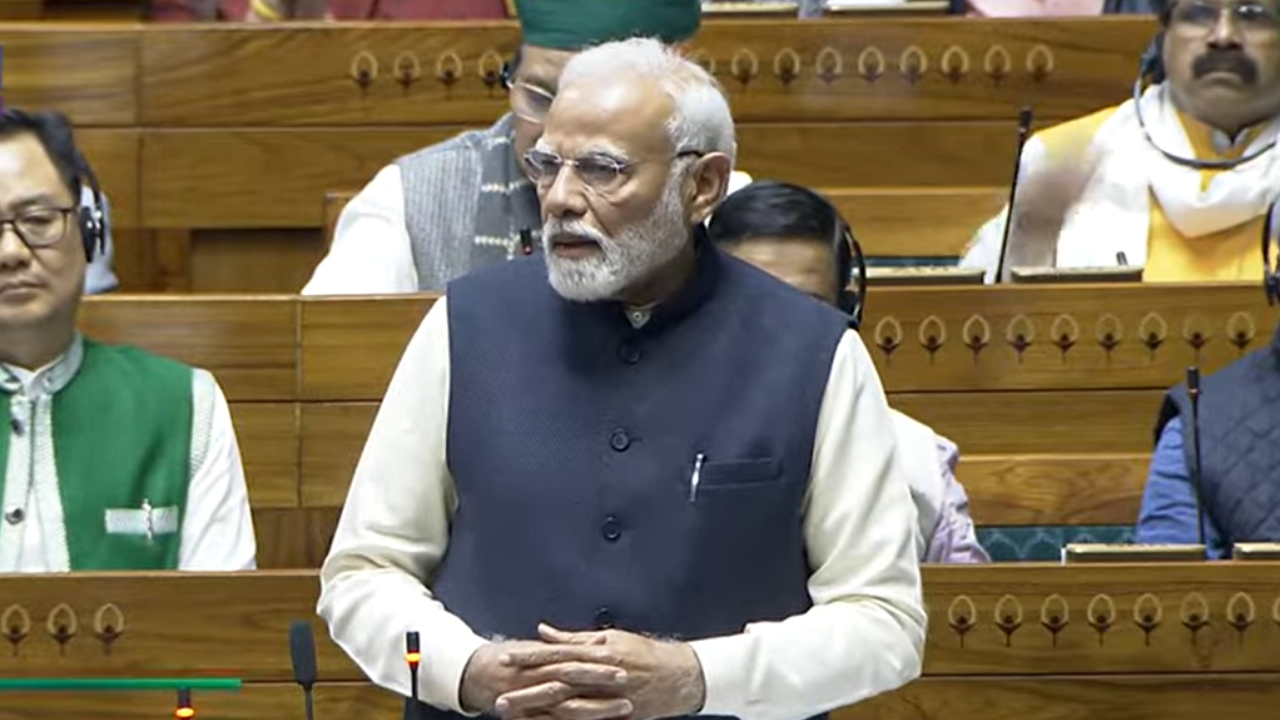 'Congress addicted to changing Constitution': PM Modi's LS speech - Top quotes