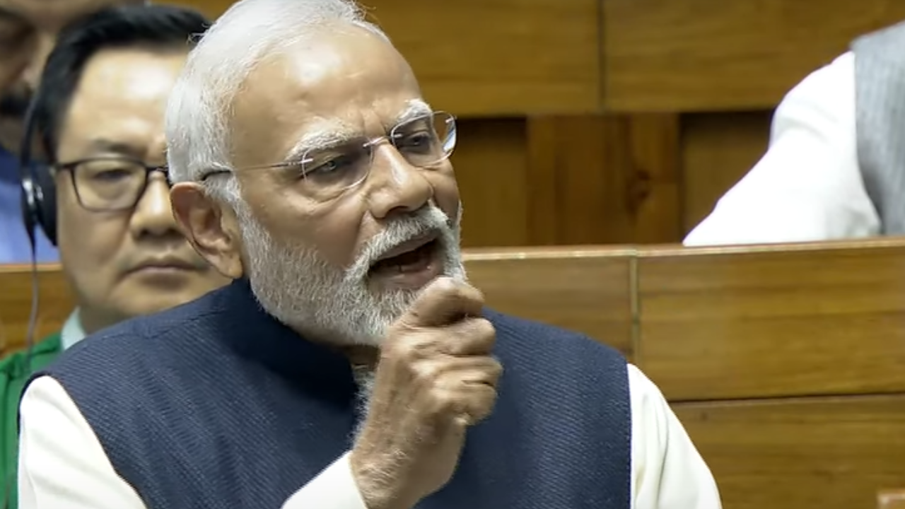 Congress will not be able to wash away sin of Emergency: PM Modi in LS