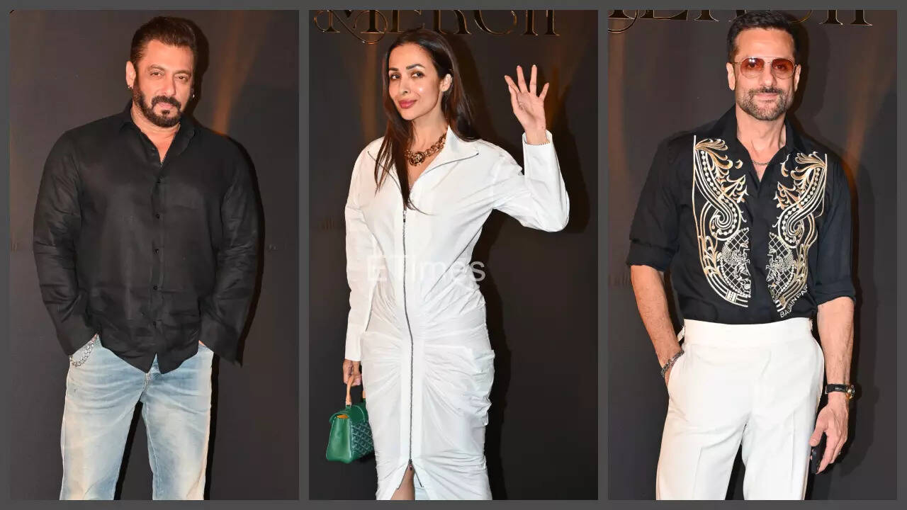 Salman, Malaika, Aryan attend Nirvaan's b'day bash