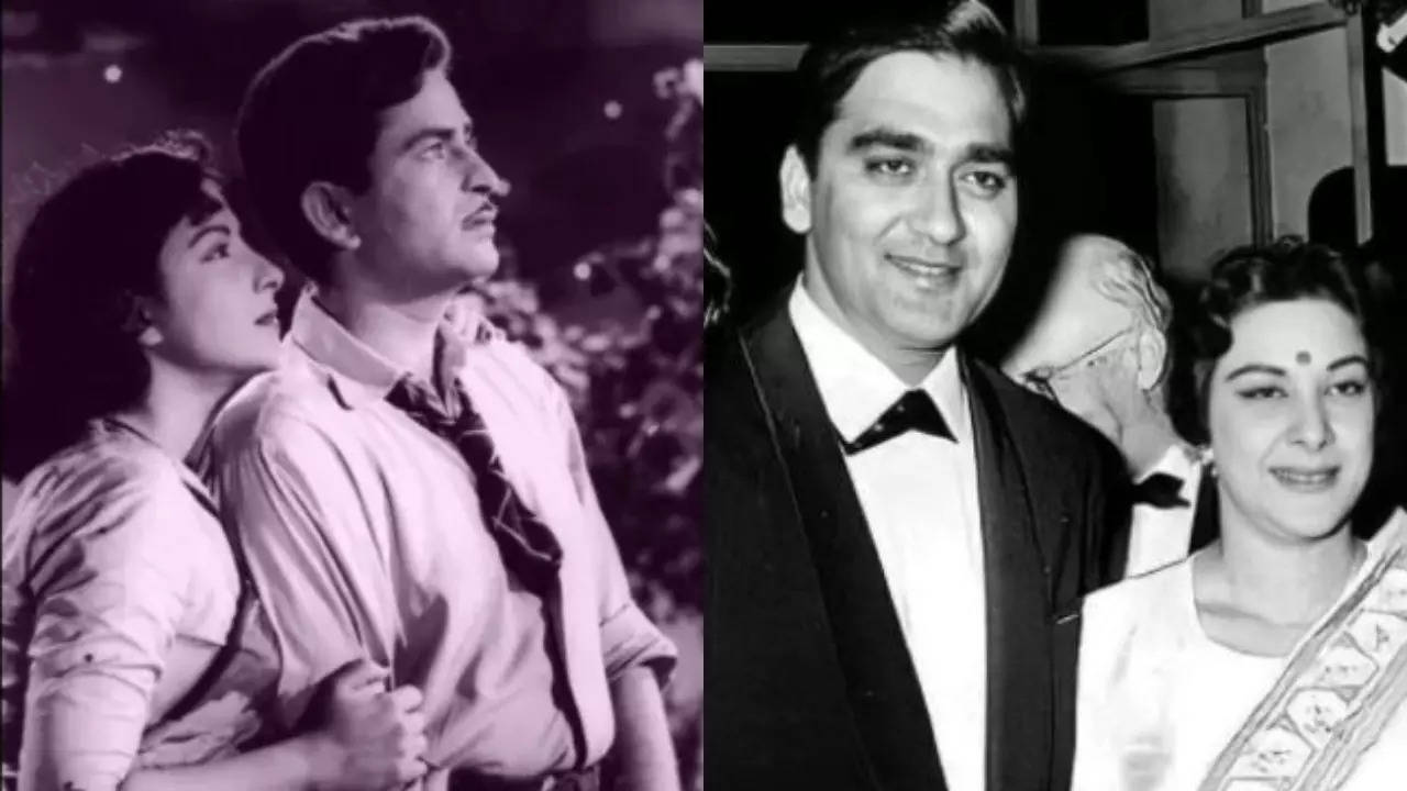 Raj burnt himself with cigarettes as Nargis married Sunil