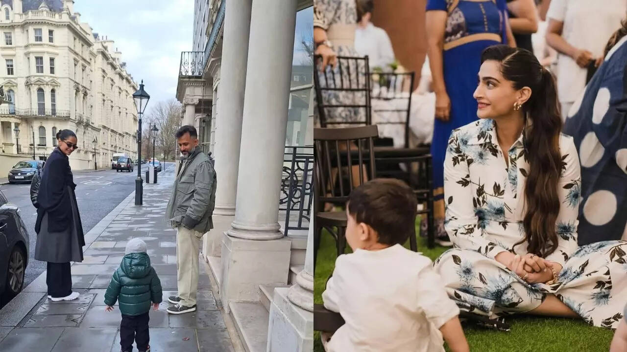 Sonam, Anand's new PIC with Vayu is love