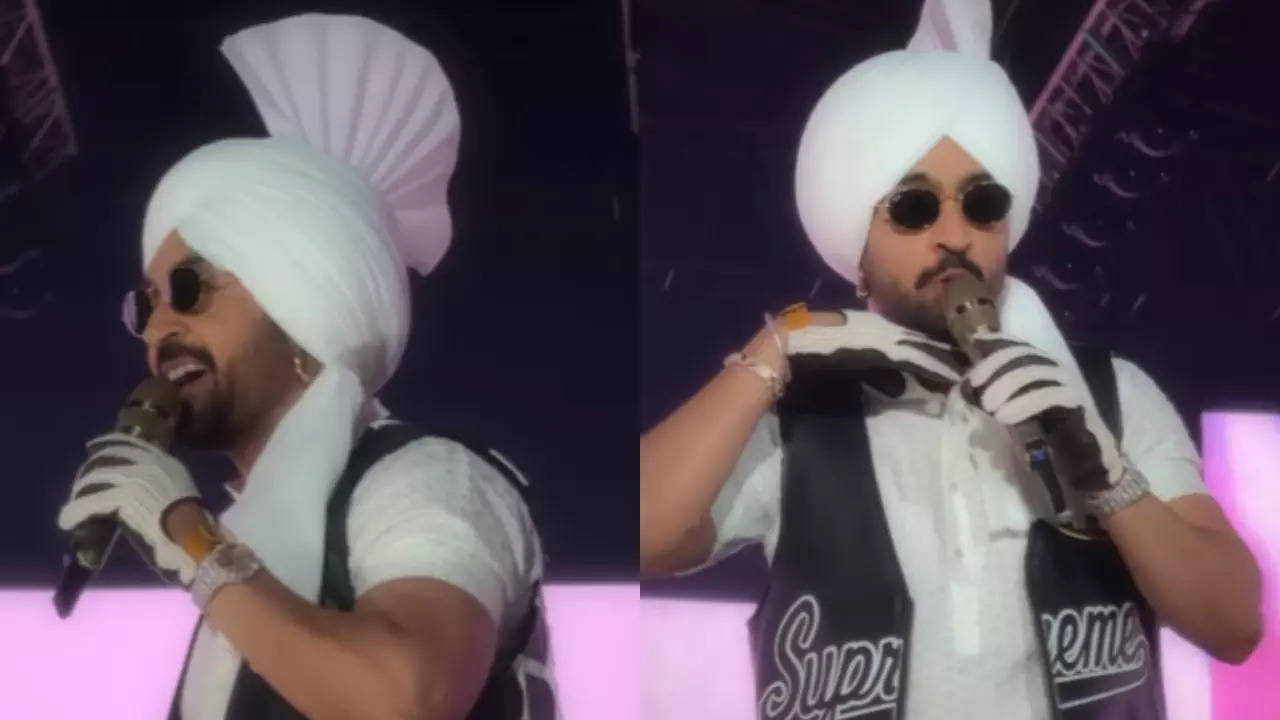 Diljit talks about Pushpa 2 at his Chandigarh concert: VIDEO