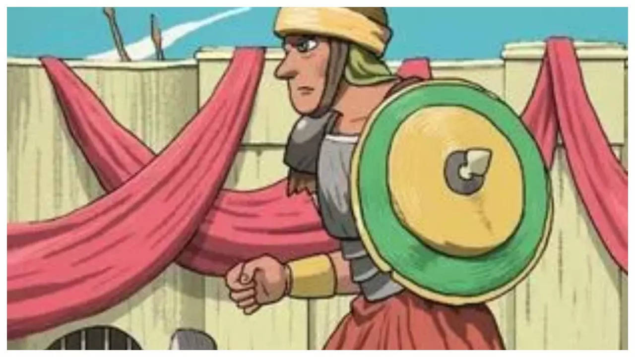 Optical illusion: Only a genius can spot the gladiator’s shiny sword in just 7 seconds