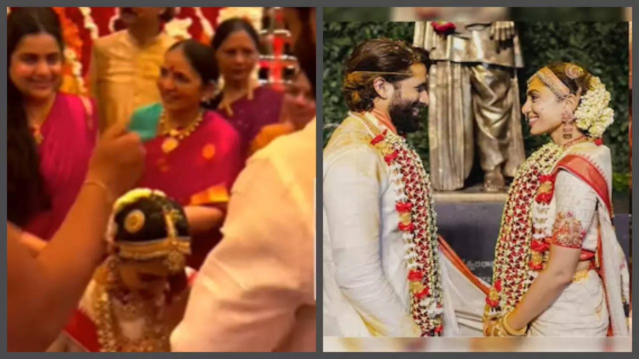 Sobhita touches Chaitanya's feet at wedding; netizen REACT