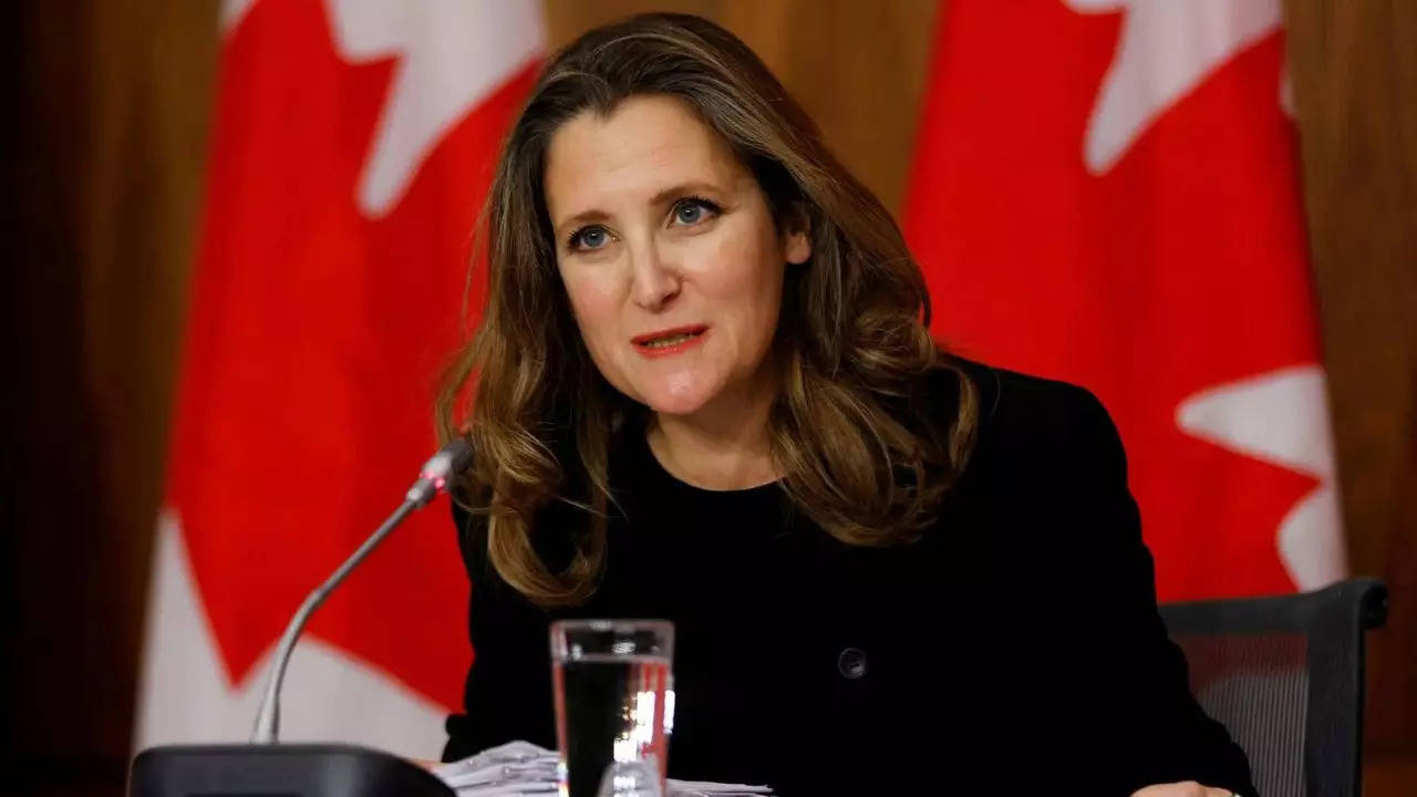 ‘Found ourselves at odds’: Canada’s deputy PM Chrystia Freeland resigns citing rift with Trudeau