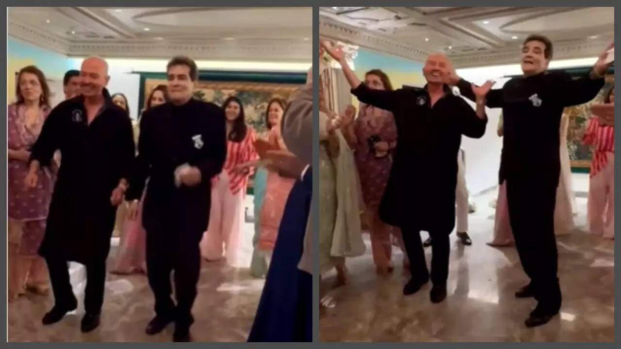 Jeetendra grooves with friend Rakesh Roshan: WATCH