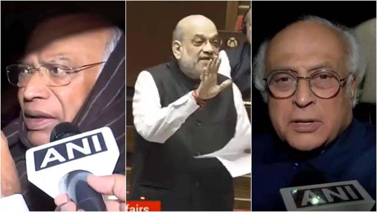 ‘Bundle of lies’: Congress slams Amit Shah over his remarks in RS