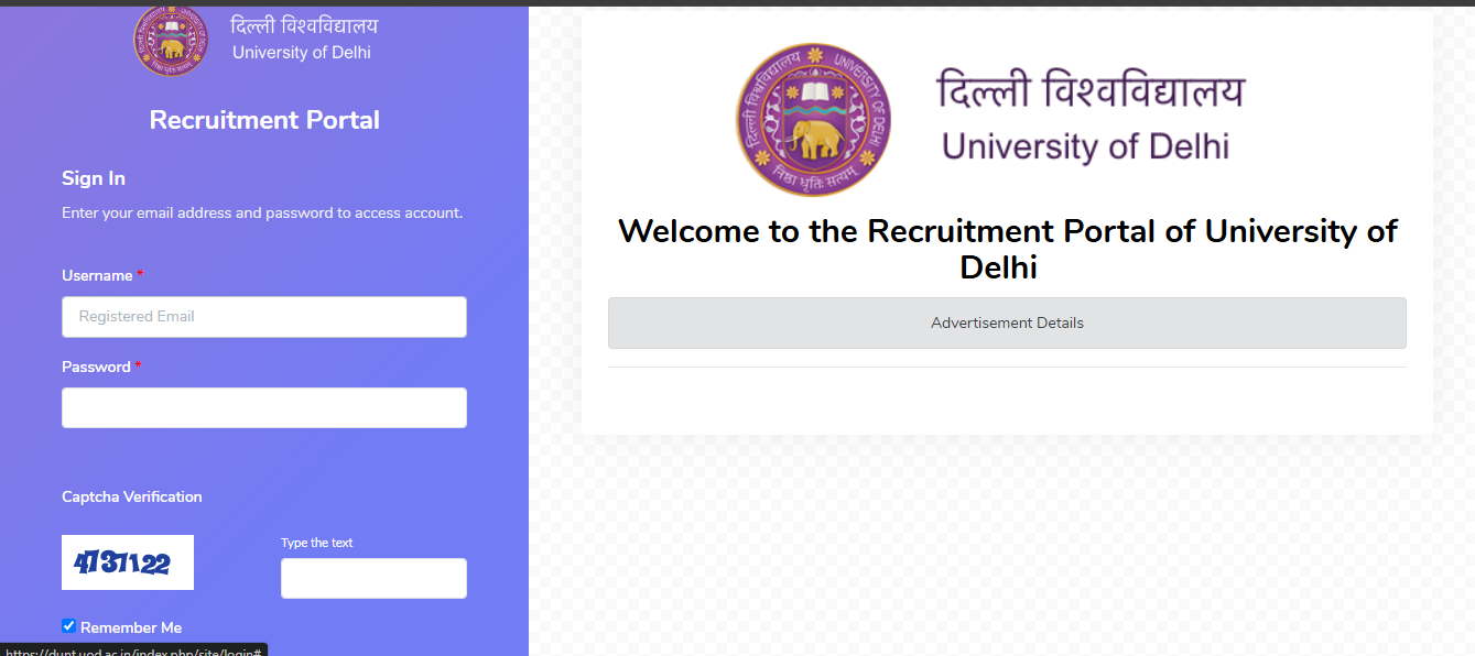 DU recruitment 2024: Registration window opens for non-teaching posts, check direct link and other important details here