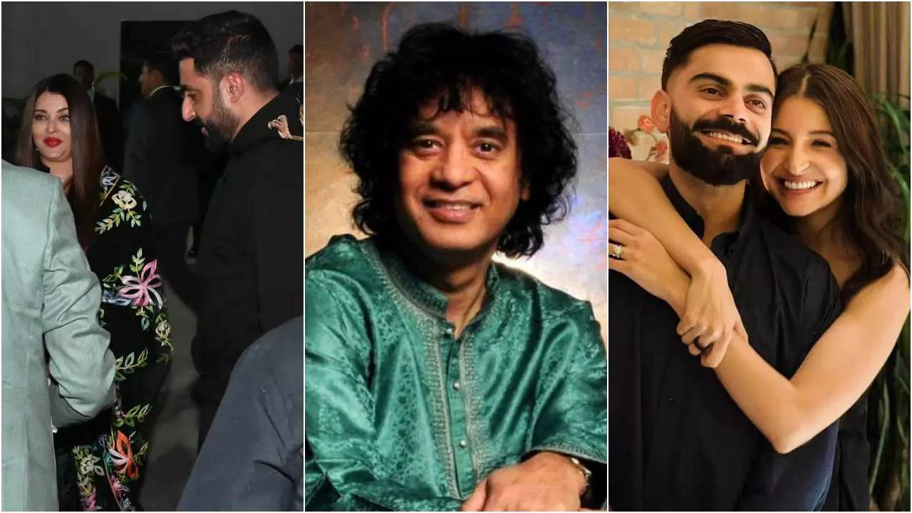 Ash-Abhishek, Zakir’s funeral, Virat-Anushka: Top 5 news