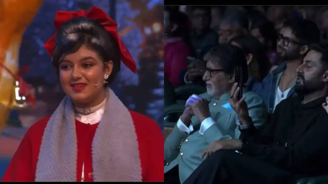 Amitabh reacts to Aaradhya’s annual day celebrations