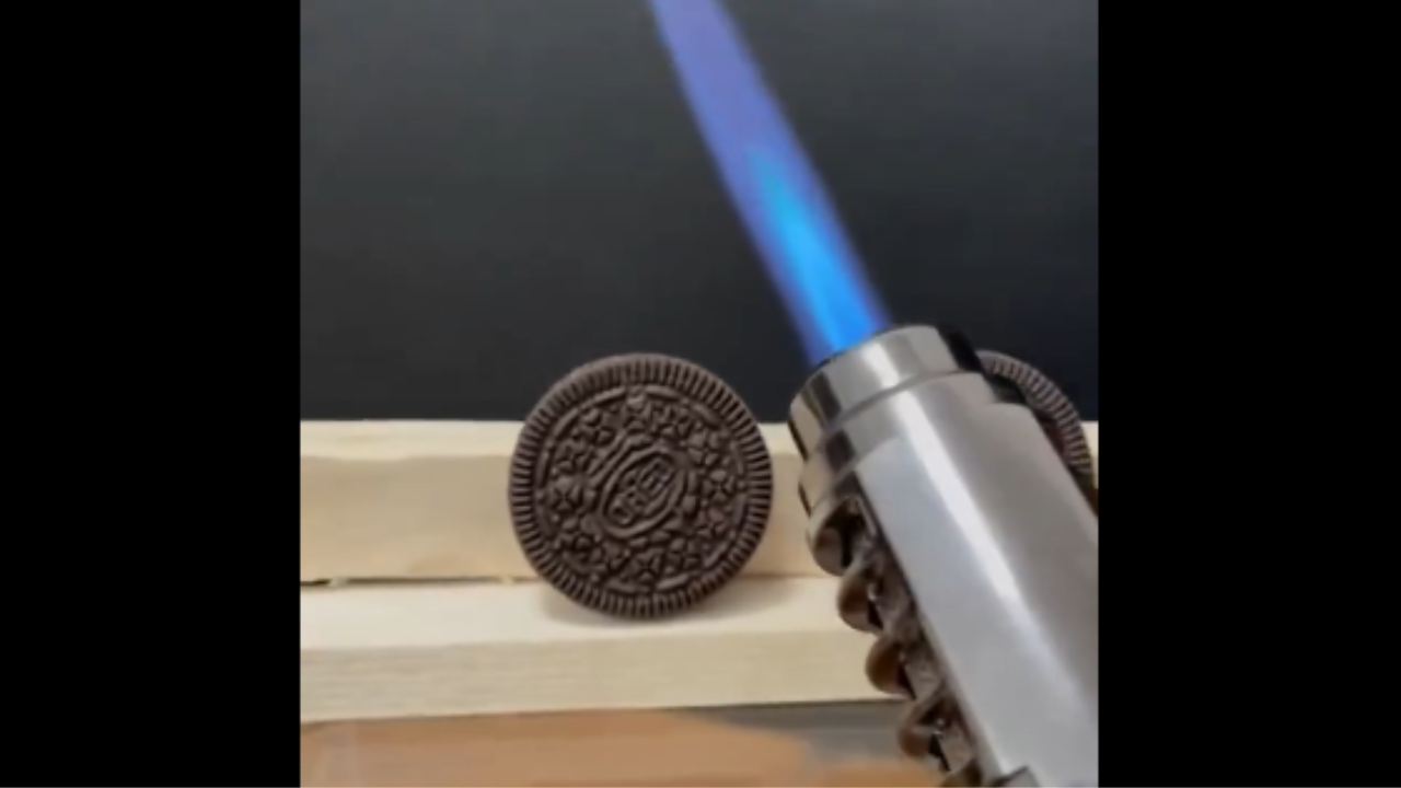 Video of Oreo cookies’ resistance to fire goes viral