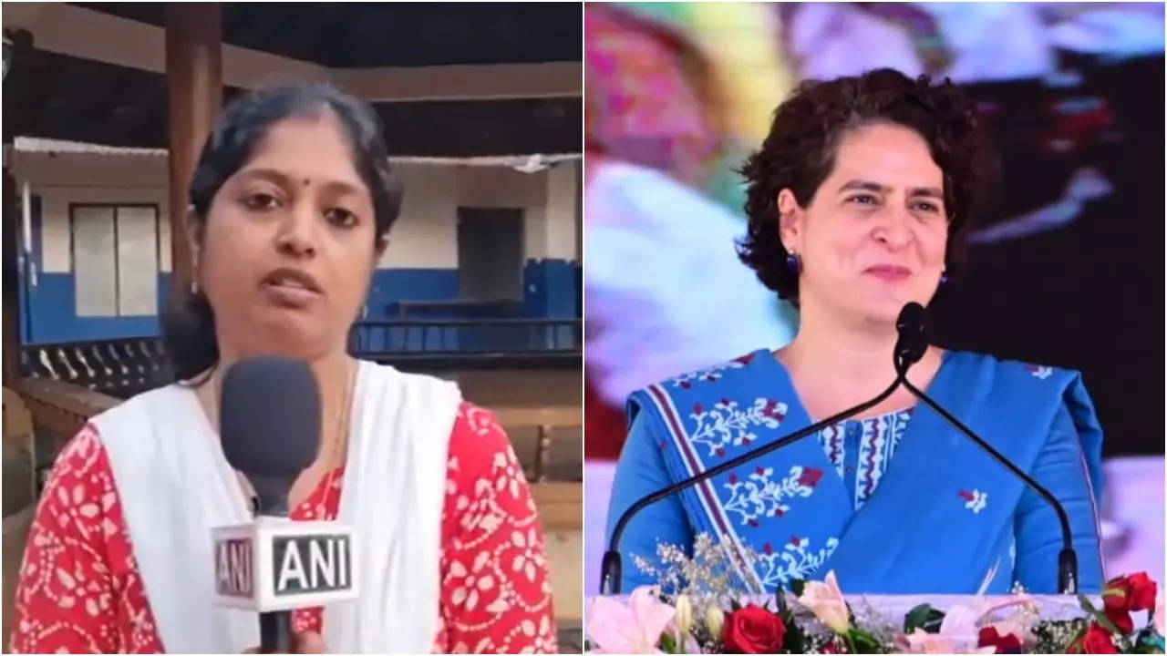 ‘Cheap publicity’: Congress slams BJP’s Navya Haridas for challenging Priyanka Gandhi’s victory from Wayanad