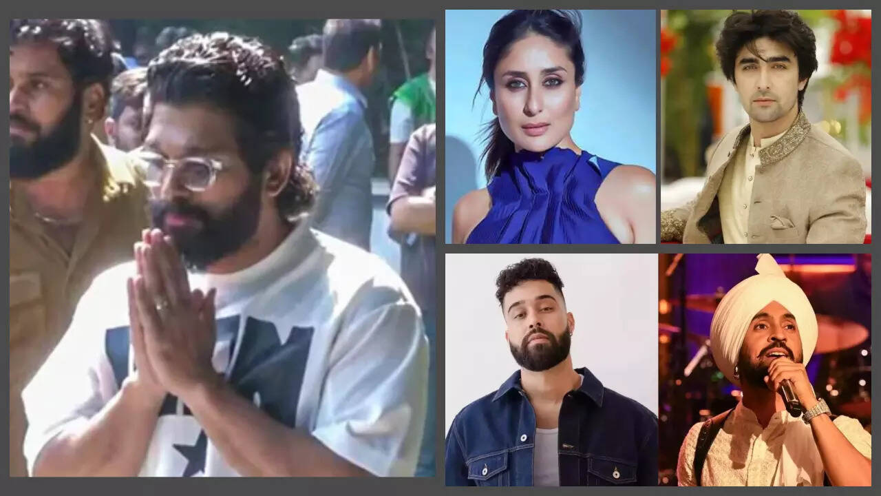 Allu Arjun, Kareena, Diljit-AP Dhillon: Top 5 news