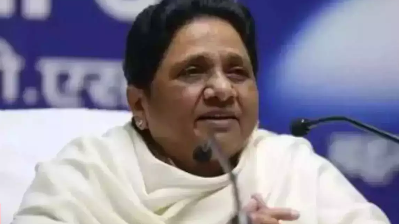 Mayawati slams Congress for ‘politics of pure deception and selfishness’ over Ambedkar issue, targets BJP and SP