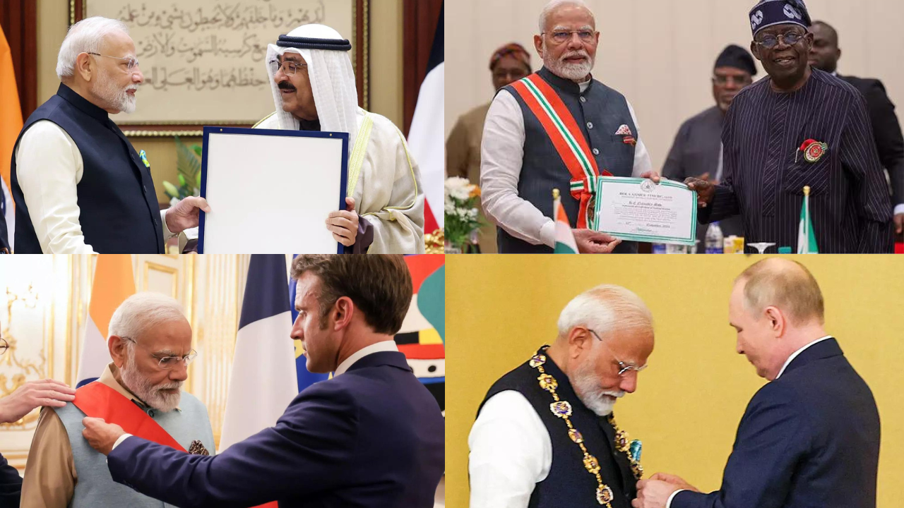 From US, Russia and France: List of top international awards conferred to PM Modi over the years