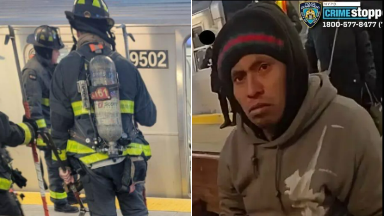 ‘It’s scary’: Woman burned alive while sleeping in subway train in US