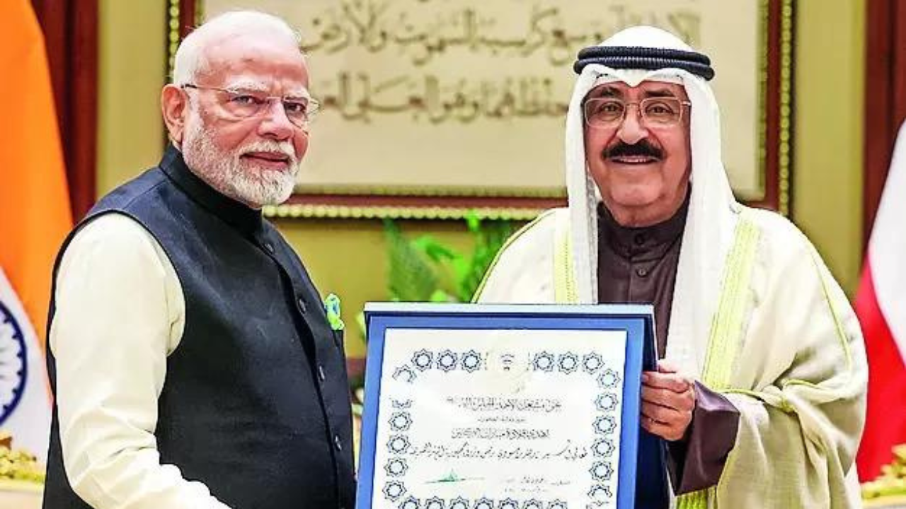 PM Modi conferred with Kuwait’s highest honour