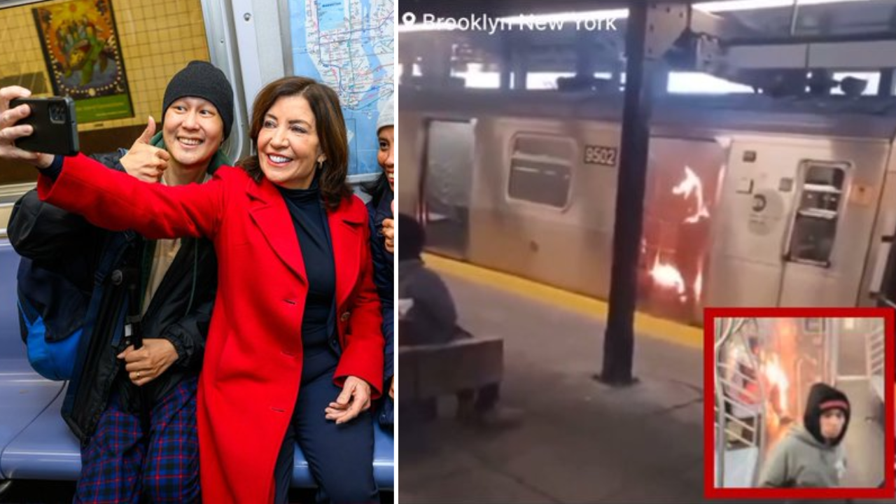 New York Governor criticized over ‘Safe subways’ claim on same day woman burned alive on train