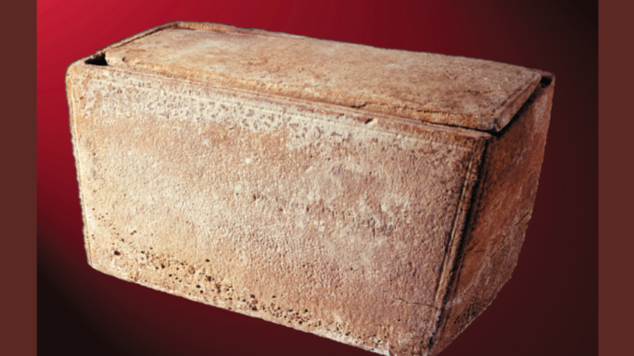 Box said to contain ‘bones of Jesus’ brother’ on display in US