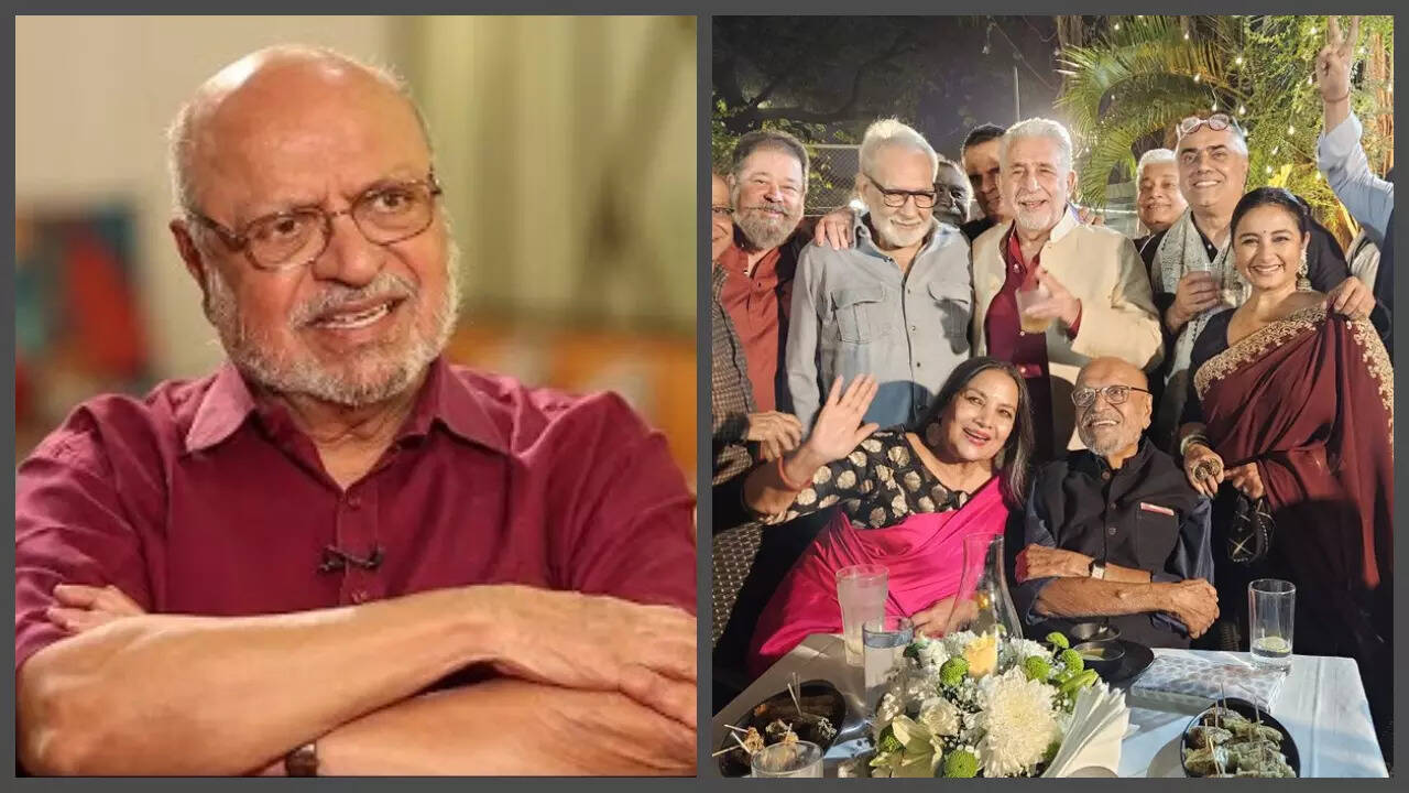Pics from Shyam Benegal's last b'day bash go viral