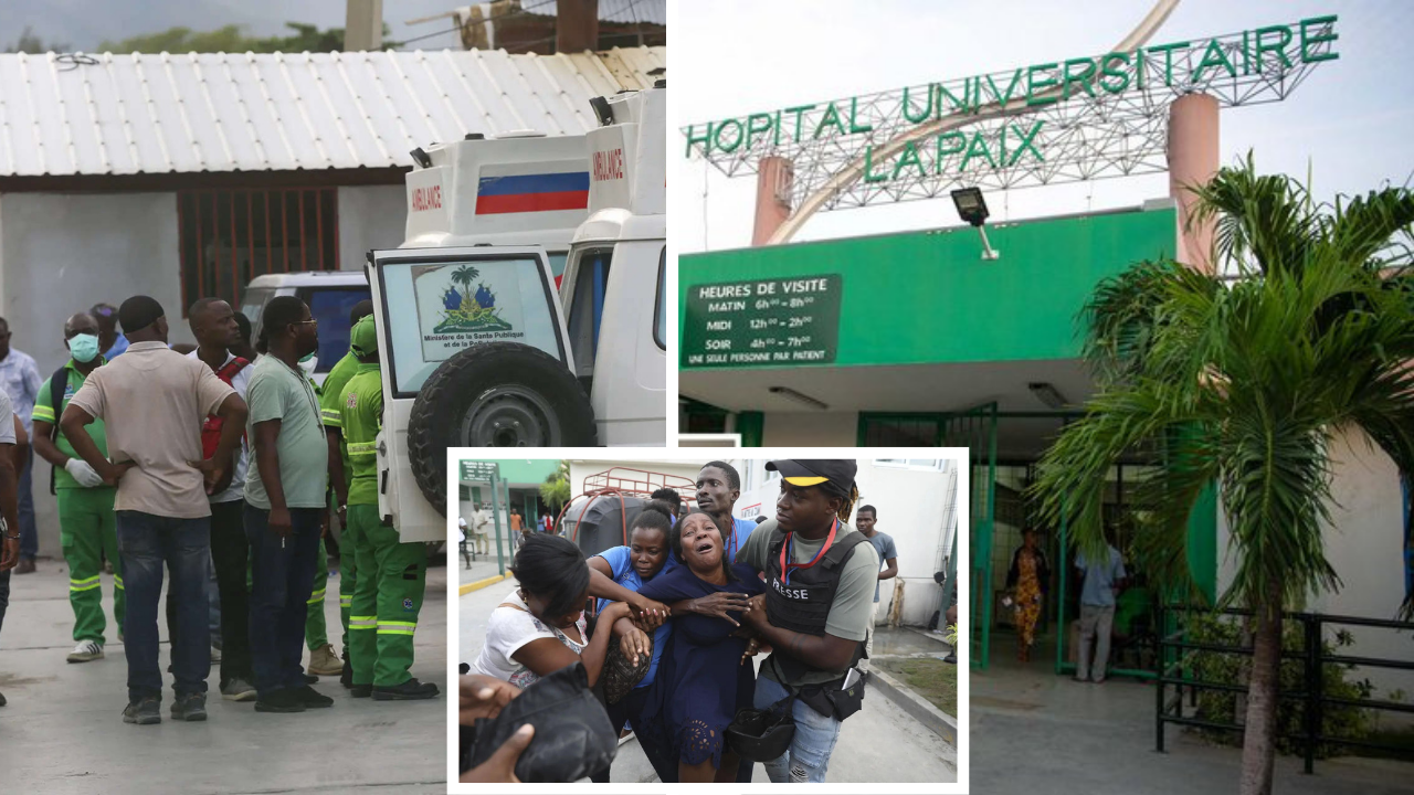 Haiti hospital reopening marred by gang violence: Bloodshed caught on cam