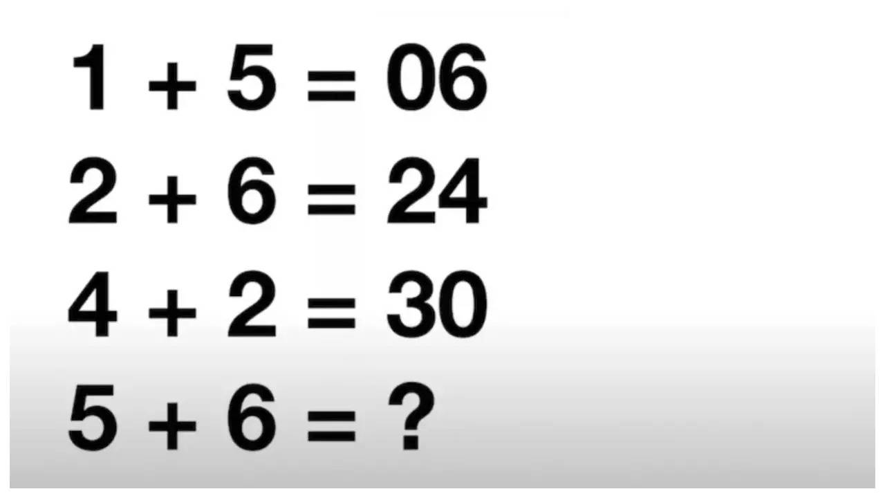 Brain teaser: Only a genius can solve this maths puzzle