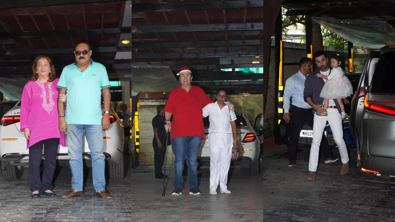 IN PICS: Shashi Kapoor's Christmas brunch 2024