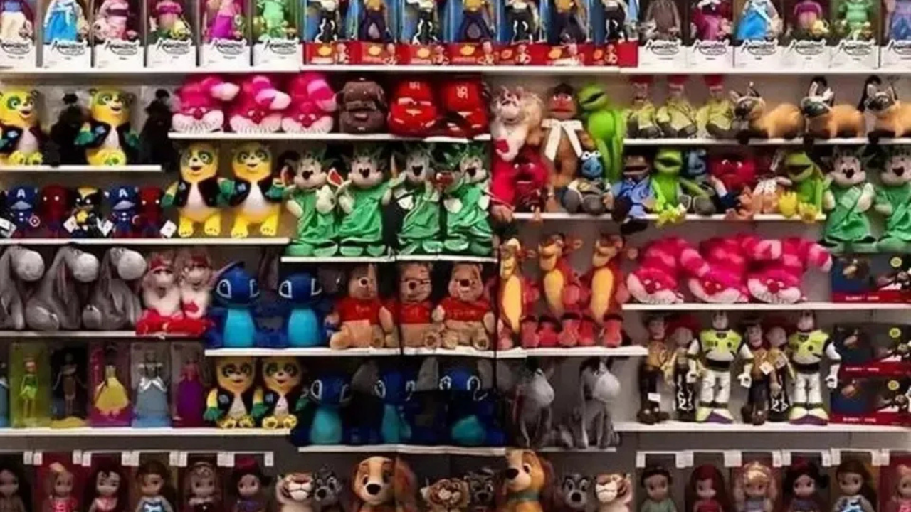 Optical illusion: Only a logical person can spot a man hidden in the toy section in 8 seconds