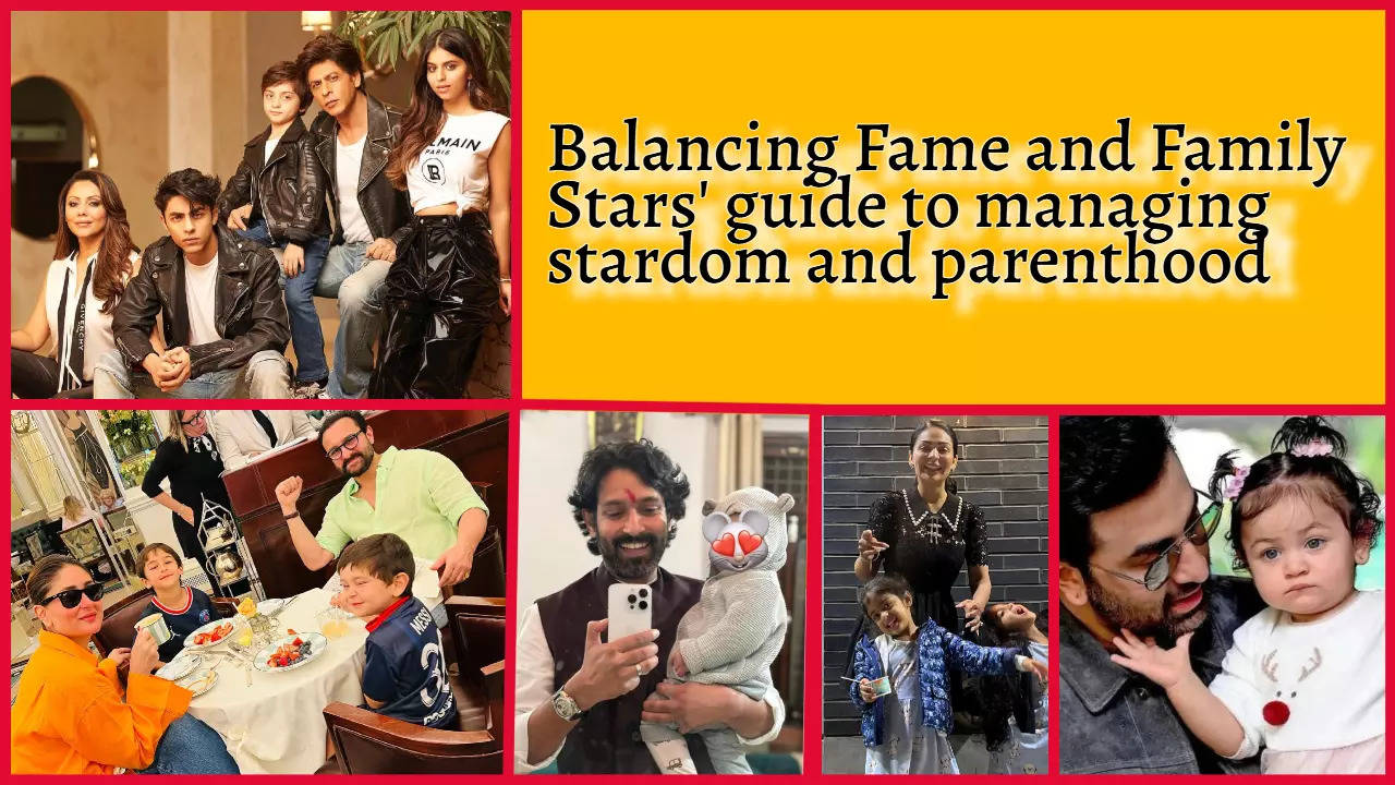 How do stars manage stardom and parenthood?