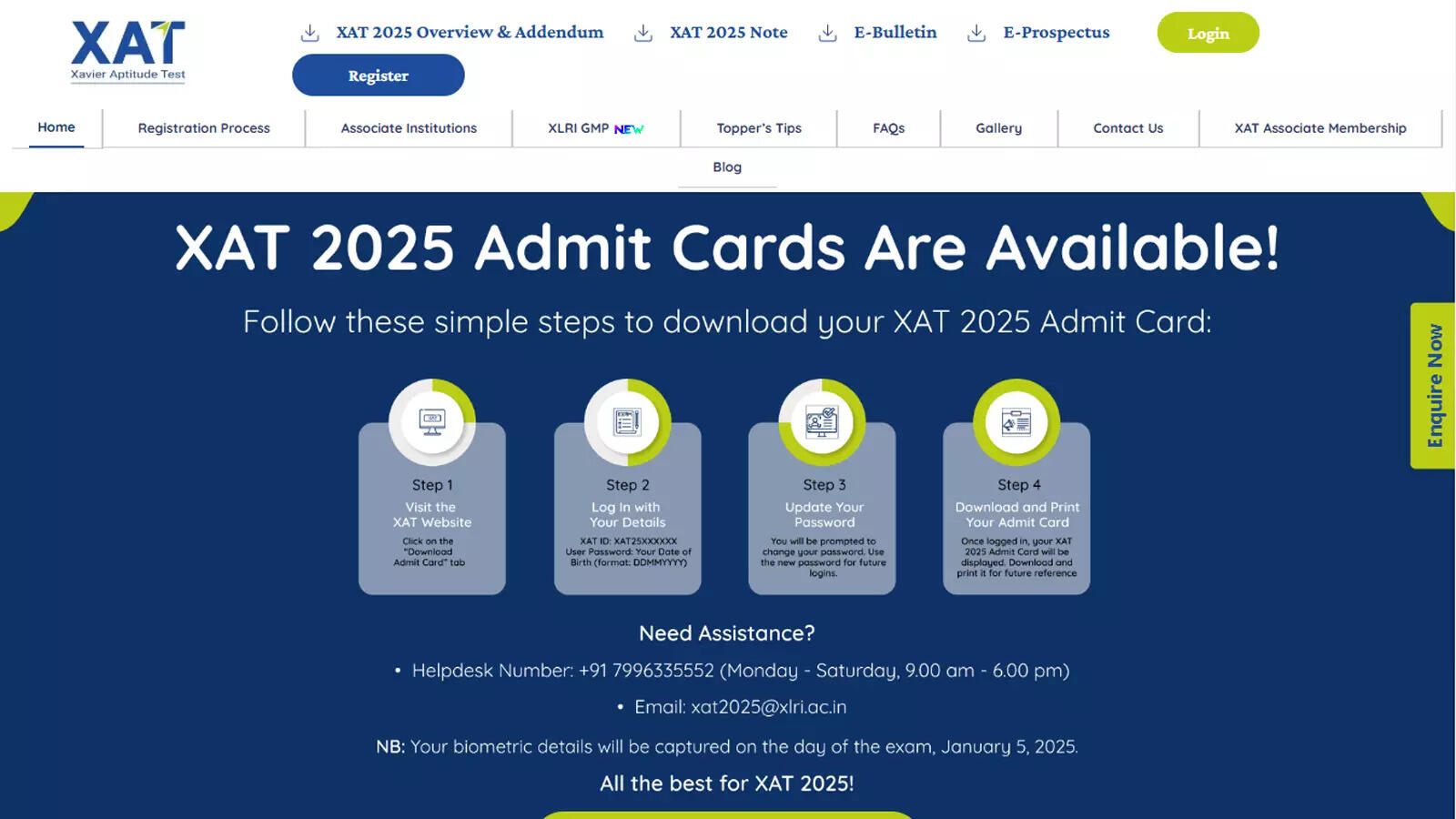 XAT 2025 admit card released: Download now at xatonline.in